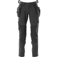 Mascot Accelerate 18031 Hanging Pockets Big Work Pants Noir 68 / 32 Homme