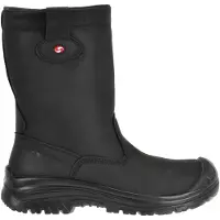 Sixton Work Boot Montana S3 Black Wool Lined Size 47