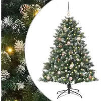 vidaXL Arbre de Noël artificiel vert 150 cm