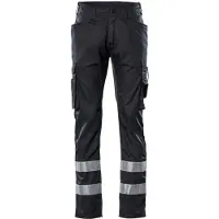 Mascot Frontline 17879 Big Thigh Pockets Work Pants Noir 66 / 32