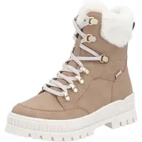 Rieker Bottines à lacets 'Evolution' beige foncé / blanc