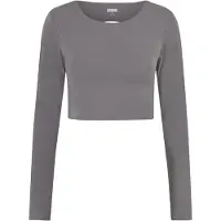 Urban Classics Sports Long Sleeve Top Gris M Femme