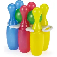 Ecoiffier Bowling-Set mit 6 Pins und 2 Kugeln