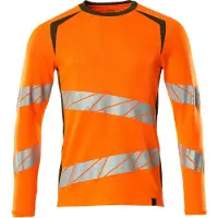Mascot Accelerate Safe 19081 Long Sleeve Polo Orange 2XL Homme