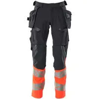 Mascot Accelerate Safe 19131 Hanging Pockets Big Work Pants Noir 50 / 30 Homme
