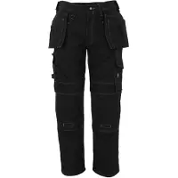 Mascot Hardwear 08131 Hanging Pockets Big Work Pants Noir 47 / 35