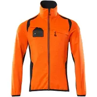 Mascot Accelerate Safe 19403 Full Zip Sweatshirt Orange 2XL Homme