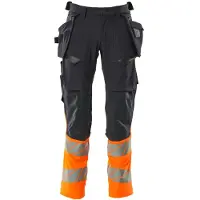 Mascot Accelerate Safe 19131 Hanging Pockets Big Work Pants Noir 56 / 35 Homme