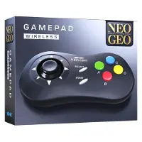 SNK Corporation Manette sans fil Noir pour NeoGeo AES+