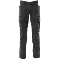 Mascot Accelerate 18679 Big Thigh Pockets Work Pants Noir 46 / 30 Homme