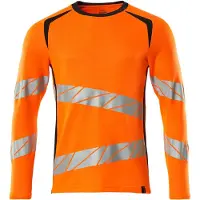 Mascot Accelerate Safe 19081 Long Sleeve Polo Orange 4XL Homme