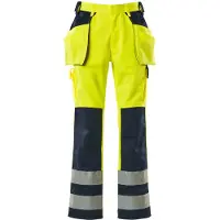 Mascot Safe Compete 09131 Hanging Pockets Big Work Pants Jaune 66 / 32
