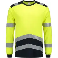 Tricorp 103003FluoryellowInkL T-Shirt Multinorm Bicolor (L)