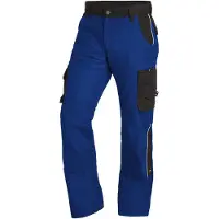FHB Pantalon de travail BRUNO taille 56 royal/noir (56)
