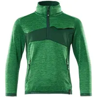 Mascot Accelerate 18903 Half Zip Sweatshirt Vert 152 cm Garçon