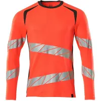Mascot Accelerate Safe 19081 Long Sleeve Polo Orange 5XL Homme