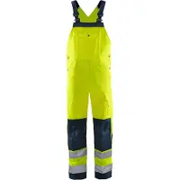 Fristads Salopette haute visibilité Cl. 2 1001 TH Taille C48 Jaune de sécurité/Marine (48)