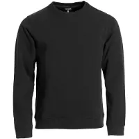 Clique Unisexe, Pull-over, Sweatshirts Col rond Classicnoir, Noir, (XL)