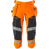 Mascot Accelerate Safe 19049 3/4 Pants Orange 58