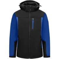 FHB Veste softshell JANNIK taille L royal/noir (L)