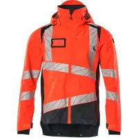 Mascot Accelerate Safe 19301 Outer Lining Rain Jacket Orange XL Homme