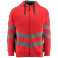 Mascot Safe Supreme 50138 Full Zip Sweatshirt Rouge S