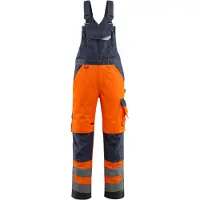 Mascot Safe Supreme 15569 Jumpsuit With Knee Pad Pockets Orange 50 / 90