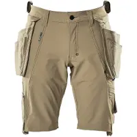 Mascot Advanced 17149 Hanging Pockets Shorts Beige 43
