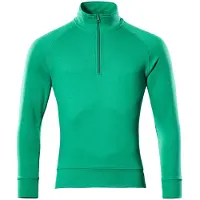 Mascot Crossover 50611 Half Zip Sweatshirt Vert M Homme
