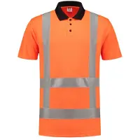 Tricorp 203006FluororangeL Poloshirt RWS Birdseye (L)