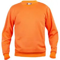 Clique Unisexe, Pull-over, Sweat-shirt, Orange, (L)