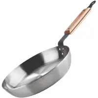Ibili Karbonstel Frying Pan 28 Cm Argenté