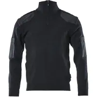 Mascot Frontline 17205 Half Zip Sweatshirt Noir 3XL