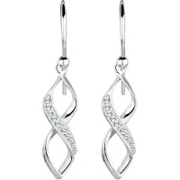 Elli Boucles d'oreilles 'Infinity' argent