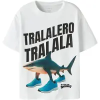Name it T-Shirt 'NKMARMI BRAINR' bleu clair / émeraude / noir / blanc