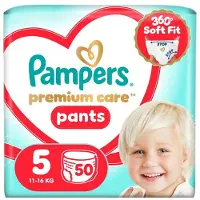 Pampers Premium Care Pants Size 5 culottes de protection jetables 11-17 kg 50 pcs