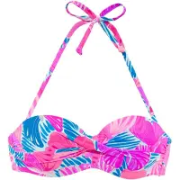 Sunseeker Hauts de bikini bleu / rose / rose / rose foncé