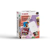 Canon Kit Summer Imprimante Photo Zoemini 2 Blanc + 1 jeu de société et 10 tirages inclus 2026