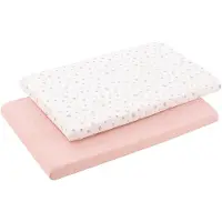 cambrass Drap-housse Pour Mini-berceau Calma 50x90x12 Cm 2 Unités