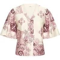 B.young Chemisier 'JANNIKE' beige / marron / rose