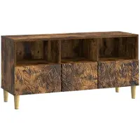 vidaXL : Meubles TV de 102 x 34,5 x 50 cm, en bois imitation chêne fumé