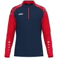 Jako Ziptop Sonic marine/rot XXL