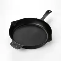 Lava Poêle à frire - 28 cm - 2,3 litres - Fonte - Noir