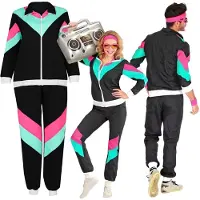 Zolta Tenue disco homme, veste et pantalon, années 80, taille XL
