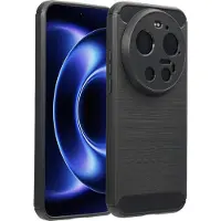 IMoshion Coque Brushed pour Xiaomi 17 Ultra - Noir