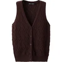 Mango Cardigan 'SITONA' marron