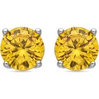 Luxenter Boucles d'oreilles 'Konir' jaune