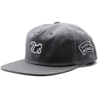 Surf Monkey Casquette '5-Panel Cap Organic' gris foncé