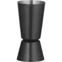 Hendi Mesure de bar 25/35 ml, noir, 40x(H)75mm