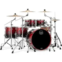 Mapex Saturn V Studio 22 Scarlet Fade